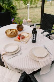Sani Eclectic Family Villa, private garden - Sani Beach - 6