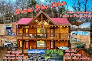 Brand New Cabin close to PForge and GBurg - Sevierville - 0