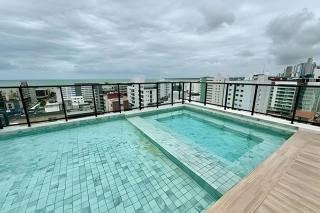 Flat moderno no coração da orla - 9