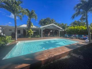 Villa pour 6 - Piscine et jardin à Saint-François GP SF247 - 7