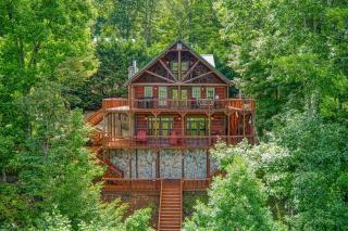 Luxe 3 Bears Cabin on Watauga Lake with Decks! - Butler - 0