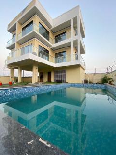 Mountain Gaze Villa - The Dream Stays ll 4 Ac rooms ll Big Pvt Pool ll Hill View - Lonavala - 4