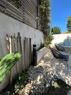Maison d'architecte avec piscine au centre-ville - Marseillan - 1