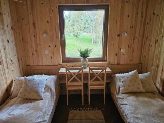 Lakeside vacation home, 3 bedrooms, fireplace - Grąbczyn - 5