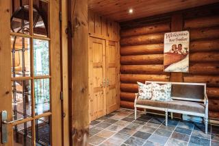 Luxurious & Rustic Log Cabin in the Woods - Lac-Superieur - 4