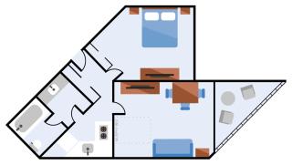2 room Ocean View King Suit at Landmark Myrtle Beach - Myrtle Beach - 7