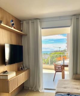 Apartamento NOvo na Praia do Morro Temporada Wi-Fi, Vista Mar, garagem, varanda grande - Guarapari - 6