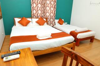 La Villa Le Bonheur Triple bed room - Auroville - 0