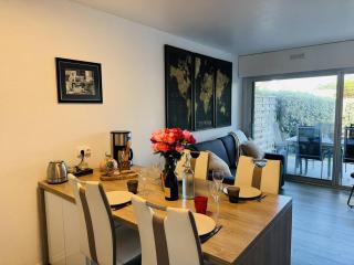 Ty Cardinaux, grand studio cabine, terrasse, jardin, tennis - Quiberon - 3