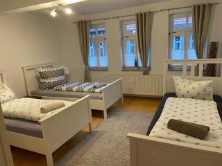 Apartment Domblick - Smart-TV - Gratis Stellplatz - Einzelbetten - 5 - Erfurt - 6
