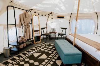 Glamping in Texas at this Cozy Bell Tent for Two - Spicewood - 8