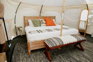 Glamping in Texas at this Cozy Bell Tent for Two - Spicewood - 6