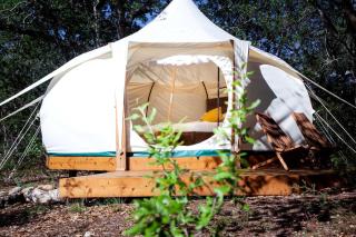 Glamping in Texas at this Cozy Bell Tent for Two - Spicewood - 1