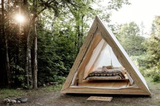 Idyllic Safari Tent with Sauna and Amazing Views in North Woodstock, New Hampshire - North Woodstock - 3