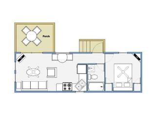 Quaint Cabin with Comfy Interior in Inverness, Florida - Inverness - 2