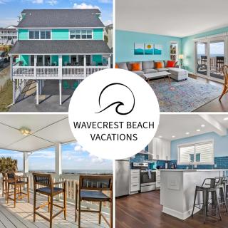 Twin Palms Beach House, Sleeps 26, Oceanfront with Direct Beach Access! - Myrtle Beach - 0