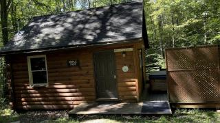 Cute Cabin with Hot Tub and Fire Pit in Bruceton Mills, West Virginia - - 3