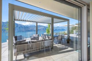 Alleinstehende Villa Mit Pool Und Traumaussicht - Castelletto di Brenzone - 3