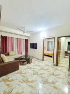 Modern Two bed apartment by Dhaka Airport terminal 3 NO UNMARRIED COUPLE - Dhaka - 7