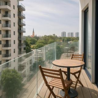 The Executive Suite in Florentine, Mamad & Balcony - 5