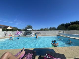Maison avec piscine chauffée, plages du débarquement - Crouay - 8