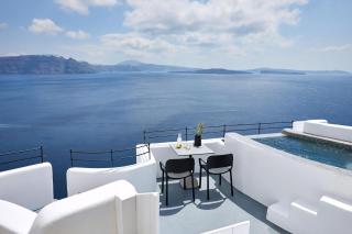 W Deluxe 1 Bedroom Cave Villa Outdoor Hot Tub Santorini - Oia - 7