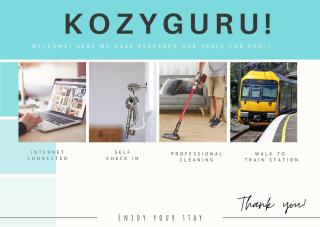 KozyGuru | Rhodes | Water View 3Bedrooms APT - Sidney - 9