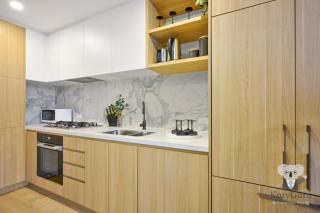 KozyGuru | Moonee Ponds | Modern 1 Bed Apt Parking - Melbourne - 5