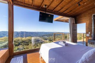 Cabana com vista panorâmica da Serra VST006 - Anitápolis - 9
