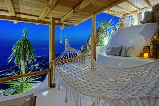 Exquisite Mykonos Villa Villa Cielo 2 Bedroom Private Pool And Outdoor Jacuzzi Panoramic Sea And Sunset View Gym Helipad Tennis Court , - Fanari - 0