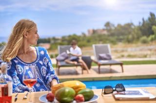 Luxury Rhodes Villa Amina Villa Sea View Private Swimming Pool 3 Bedrooms Kalithea - Koskinou - 1