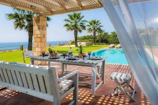 Astounding Seafront Kefalonia Villa 3 Bedrooms Villa Alegria Private Pool Amazing Sea Views Minies - Cefalonia - 7