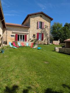Maison de campagne 8 couchages avec piscine et lacs - 8