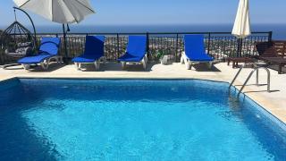 Villa with Sea and Mountain Views, Private Pool, Garden, 3 Bedrooms in Tala - Paphos - 9