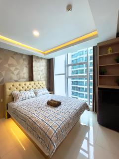apartemen brooklyn alsut Studio bergaya modern,pusatkota,cozy,pool,gym,wifi - Dongkal Dua - 0
