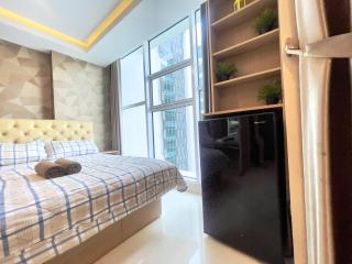 apartemen brooklyn alsut Studio bergaya modern,pusatkota,cozy,pool,gym,wifi - Dongkal Dua - 3