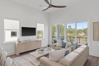 Pool Hot Tub Firepit Golf Cart Included Walk to Beach Near Gulf Place - Santa Rosa Beach - 7