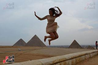 Sunset pyramids view - Kairo - 6