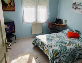 Chambre villa sdb privée, parking, wifi & bureau - Labarthe-sur-Lèze - 4