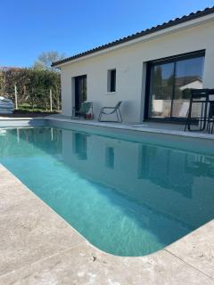 Maison moderne avec Piscine - Creysse - 0
