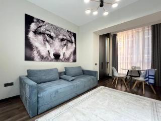 A modern apartment with mountain views - Almaty - 6