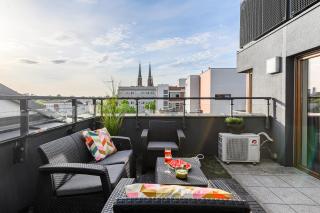 Lumina 3-room apart with large terrace - Varsóvia - 6
