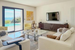 Modern villa 8p pool & mountain view - 3