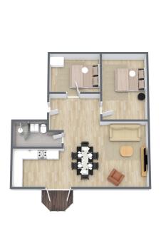 Newly Renovated 2BR with Balcony - Copenaghen - 5