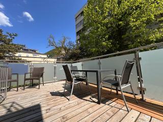 SMARAGD - Studio in Top-Lage direkt im Zentrum, Balkon - Bad Ischl - 3