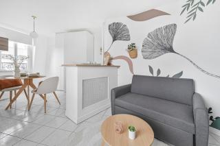 Studio rénové cosy metro Paris 2pers wifi - Clichy - 2