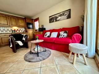 Superbe appartement 48m² avec terrasse, centre village, parking, proche ski-bus, non-fumeur - FR-1-624-46 - Samoëns - 8