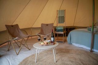 Boutique tent 'Holt' op een unieke plek in het groen met luxe bed - Vorden - 8