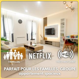 La Confortable - Spacieux T3 familial 6pers - Bonn'appartts-sur-Seine - Bonnières-sur-Seine - 0