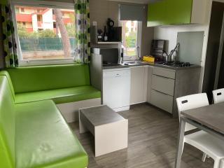 Menthalo 4 étoiles La Presqu île du Barcarés Mobil Home 6 pers premium climatisé - 7